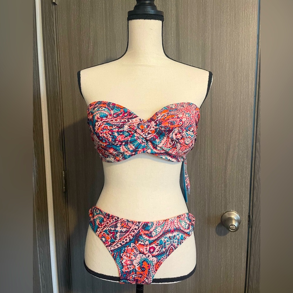 H&M Vintage Paisley Swimsuit Bikini